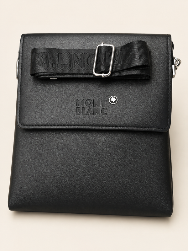 Khaskraft Genuine Leather Messenger Bag for Men | Premium Brown Crossbody Shoulder Bag