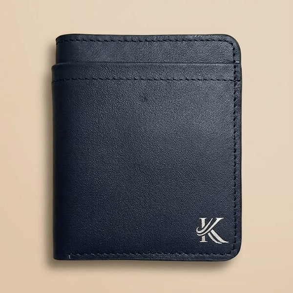 KhasKraft Mag-Snap Bifold | Full Grain Leather Magnetic Wallet