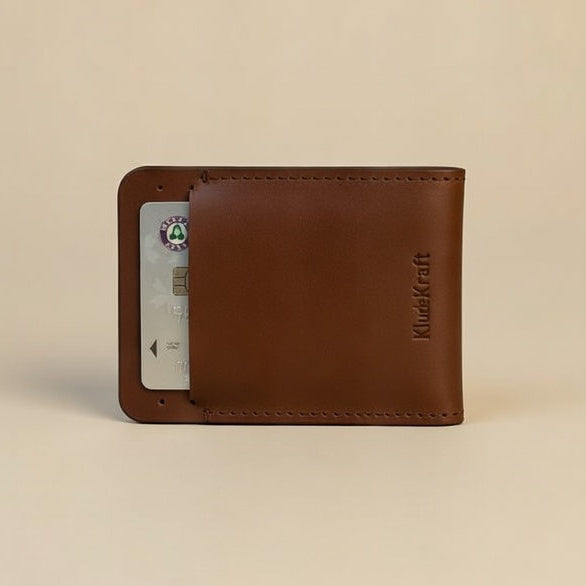 KhasKraft Apex-M-Pro | Full Grain Leather Magnetic Wallet