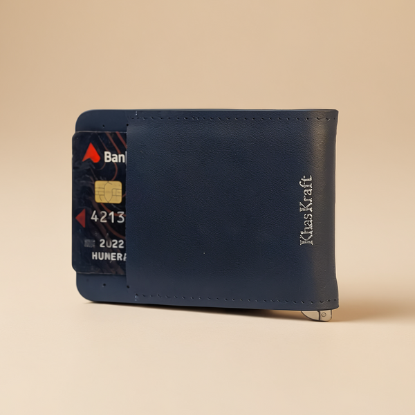 KhasKraft Apex-M-Pro | Full Grain Leather Magnetic Wallet